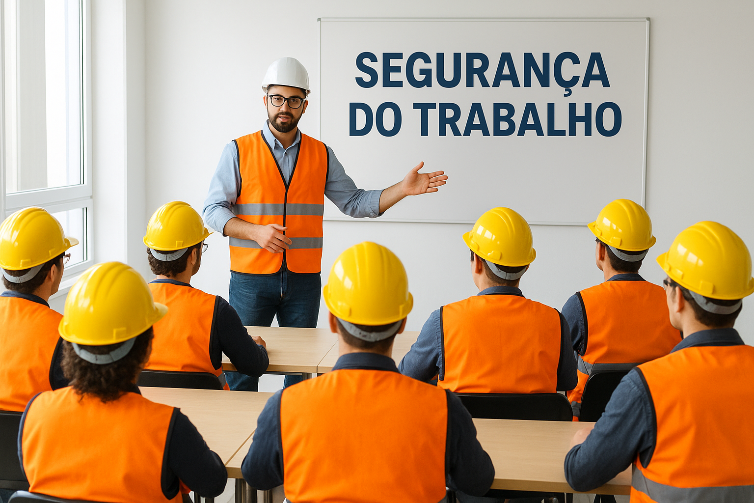 Equipe de segurança do trabalho